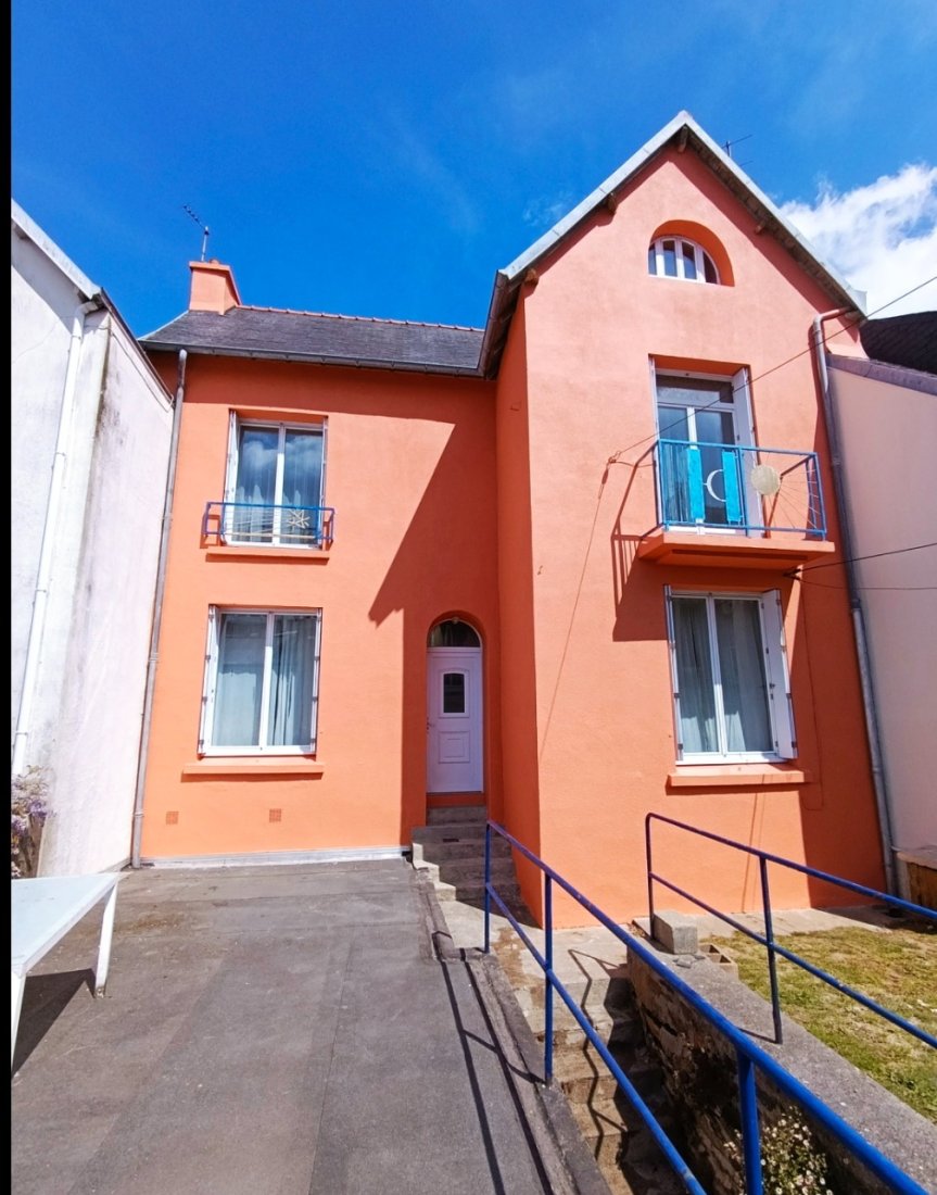 Façade rénovée maison